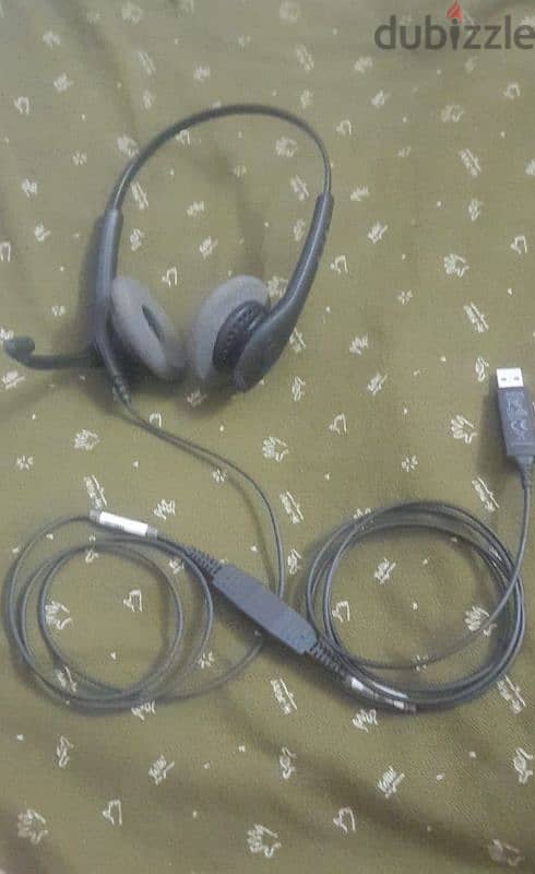 Jebra usb call center headset سماعة كول سنتر 0