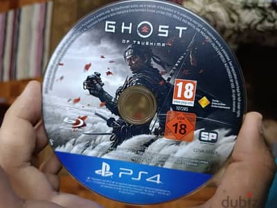 Ghost of Tsushima Arabic edition PS4 disc used