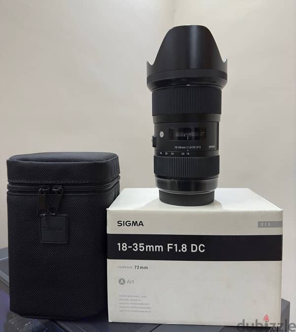 Sigma ART 18-35 f1.8 Mint condition 1