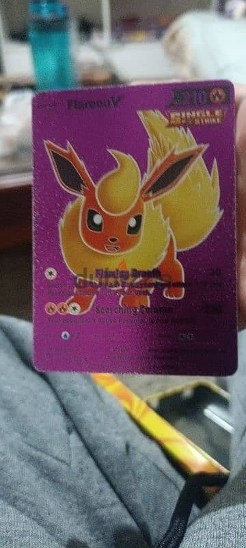 pokemon card  flareon