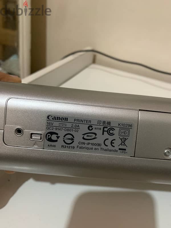 Canon ip100 printer 9