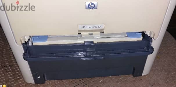 طابعه  HP 1320  ليزر اسود طباعه علي الوجهين