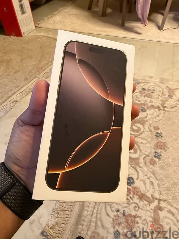 Iphone 16 pro max no active dessert 256 Gb 4