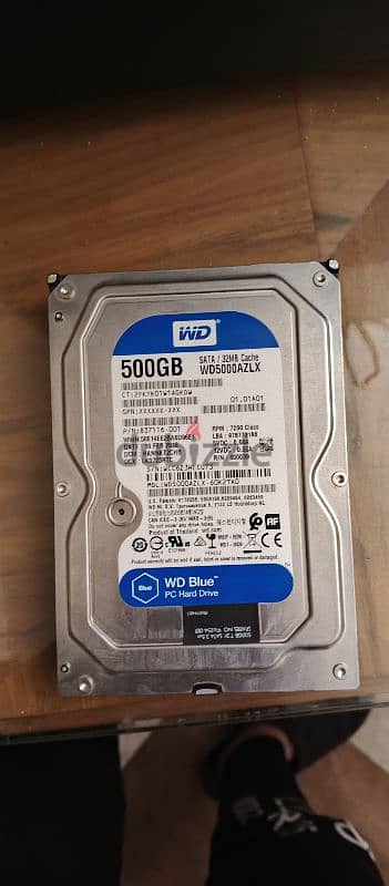 WD BLUE 500GB