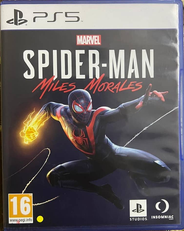 Marvel's Spider Man Miles Morales Used 0