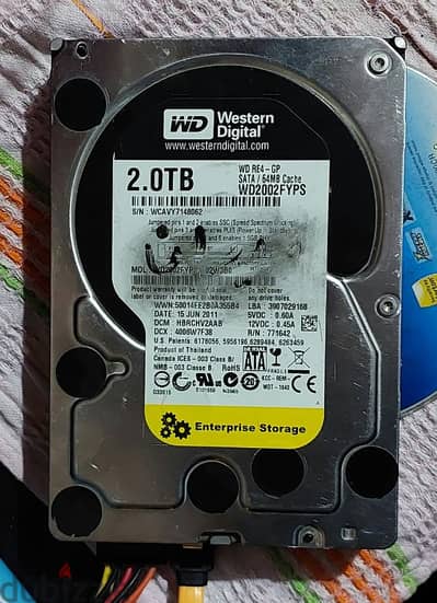 WD Black 2TB هارد 2 تيرا بلاك