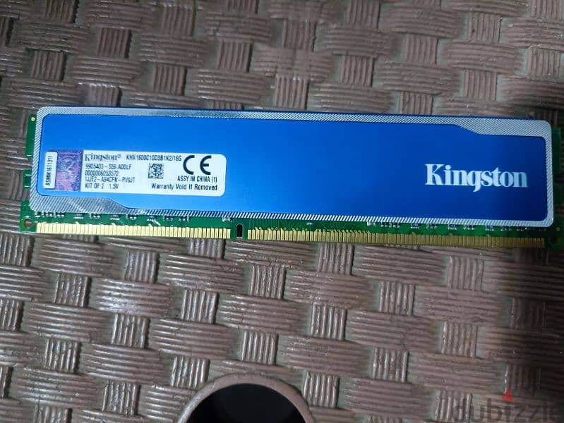 Hyper x blu 16G 1600 ddr3 1