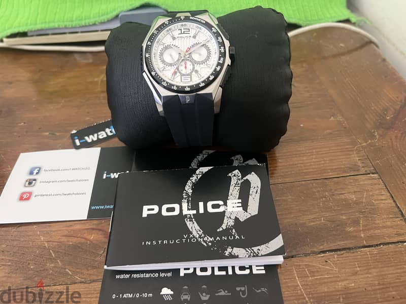 Police Men's Multifunction Watch with 3 Hands 1