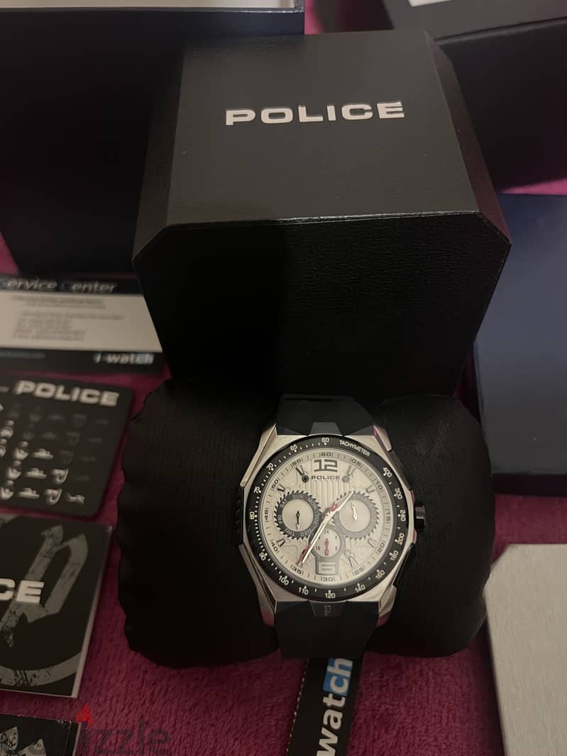 Police Men's Multifunction Watch with 3 Hands 3