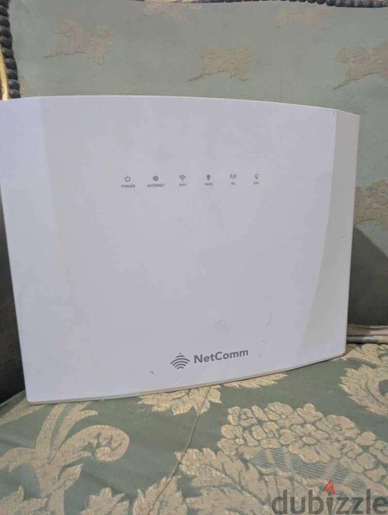 راوتر NETCOMM من الخارج ارضي وبشريحة 0