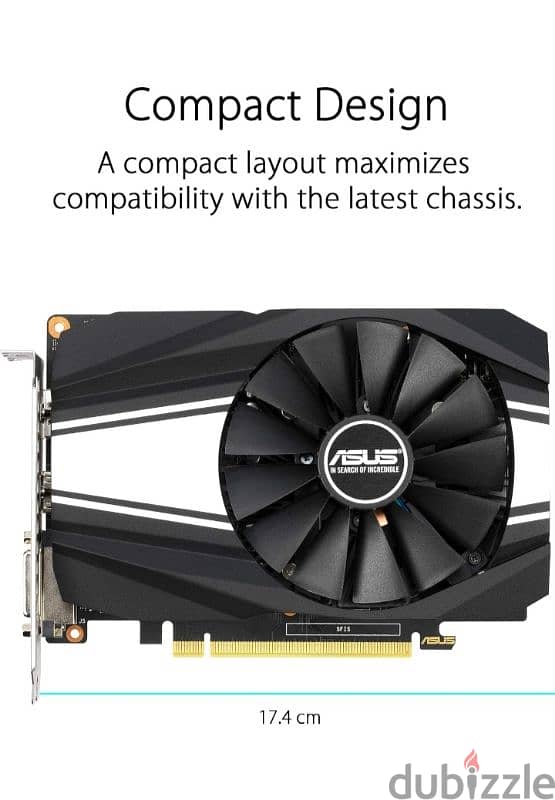 GTX 1650 Super 4g GDDR6 Asus dual fan 1