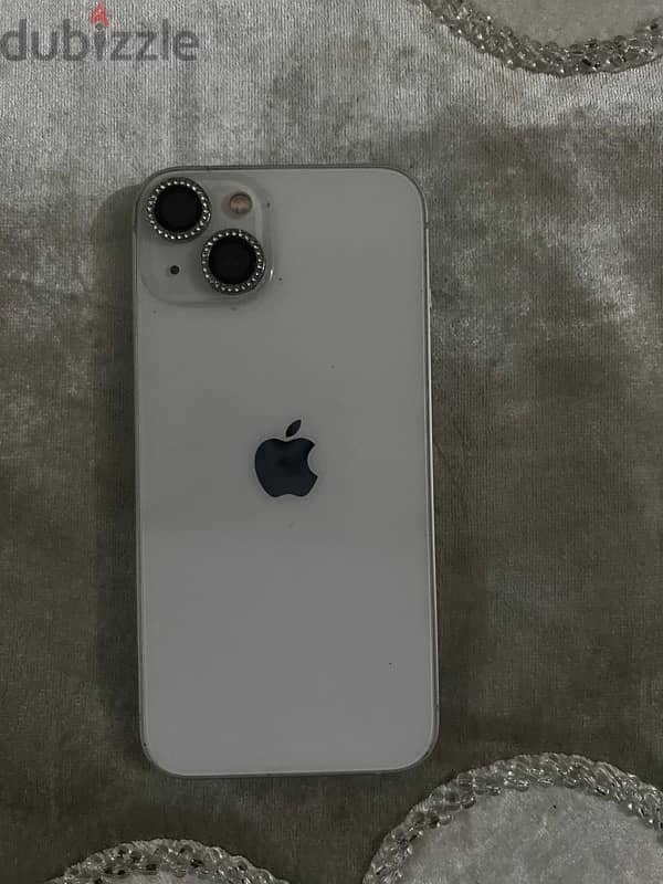 white Iphone 13 4