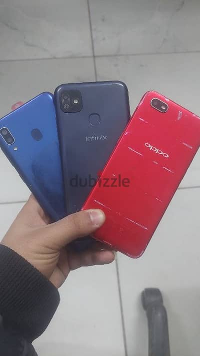 oppo a1k / Samsung a20 / Infinix x612