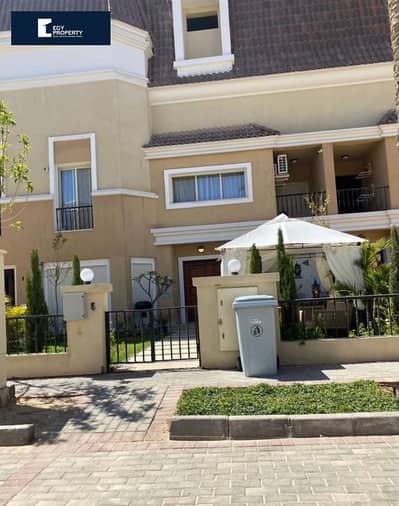 Townhouse 0% Down Payment 12 Years Installments Lowest Price For sale in Sarai New Cairo