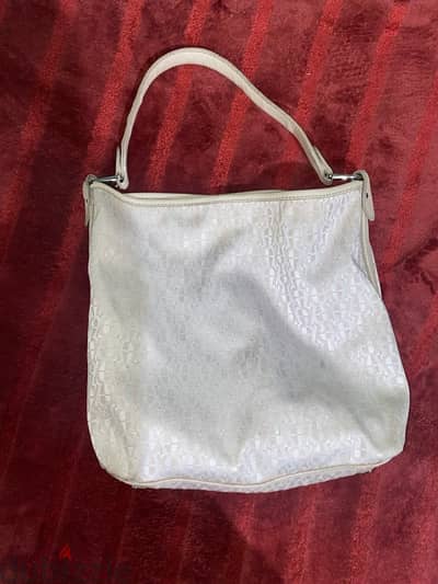 white bag