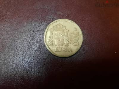 500 pesetas  , España.