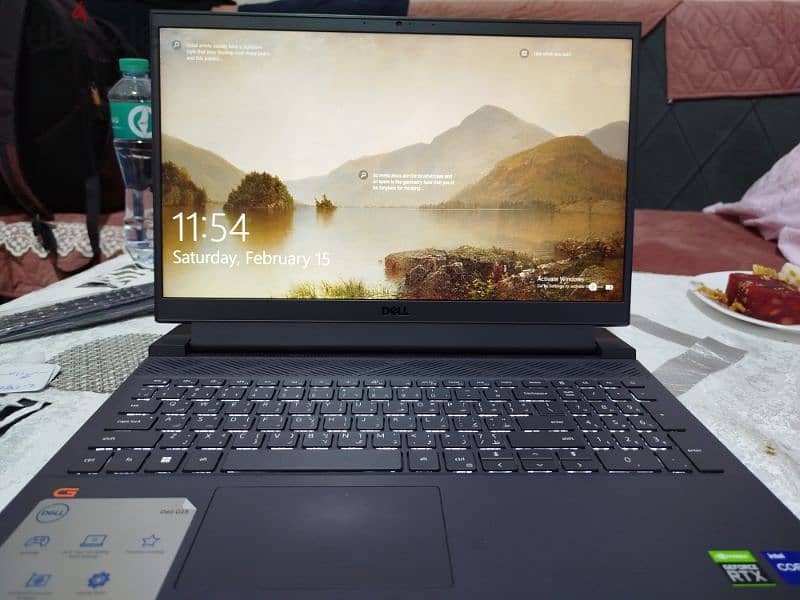 لاب توب ديل جيمنج i7 جيل 11 بكارت RTX 3060 - شاشة 165Hz - بحاله ممتازه 1