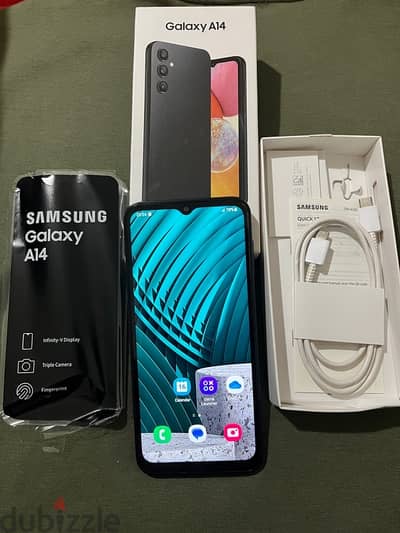 Samsung A14 حاله زيرو