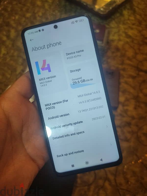 Poco x3 pro 8 ram 256 memory 2