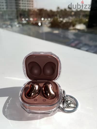 Airpods- Samsung Galaxy Buds Live Wireless with Microphone- Bronze