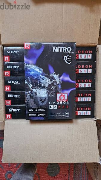 كروت rx 580 4gb سافير