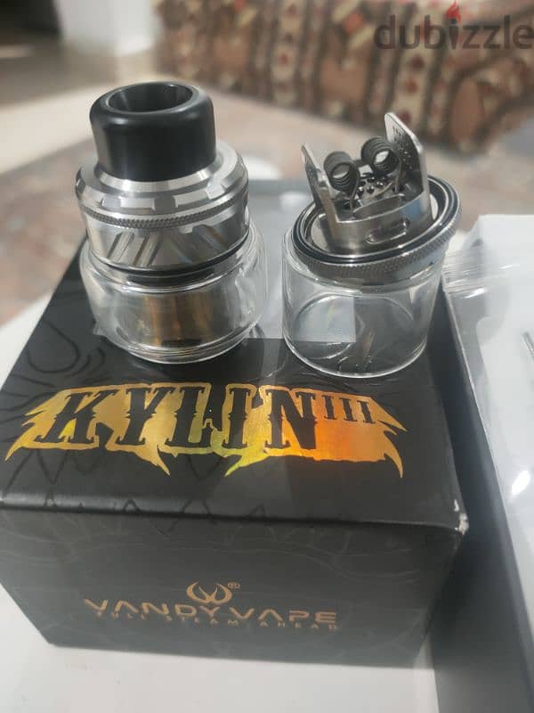 Kylin V3 Dual coil Tank - تانك كايلين في ٣ كسر زيرو 3