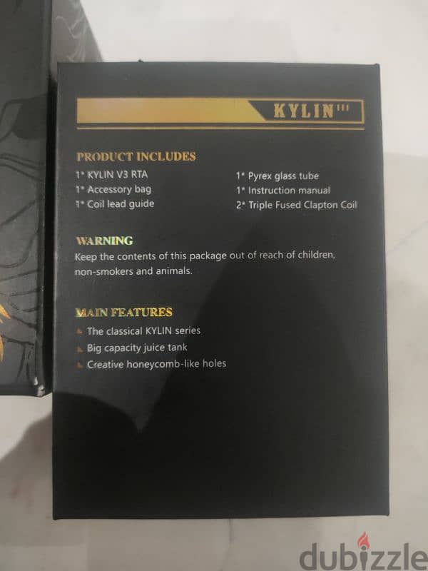 Kylin V3 Dual coil Tank - تانك كايلين في ٣ كسر زيرو 5