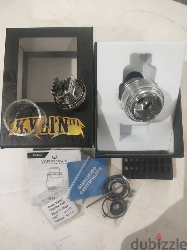 Kylin V3 Dual coil Tank - تانك كايلين في ٣ كسر زيرو 6