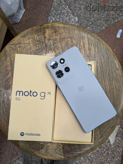 Motorola G75 5G dual sim 256G Green جديد بضمان الوكيل