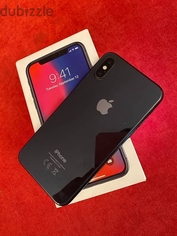 ايفون اكس مساحه iPhone X 64  معاه حكتو كلها 9