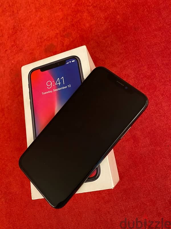 ايفون اكس مساحه iPhone X 64  معاه حكتو كلها 10