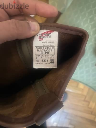 safety shoes - Red wing -size 42