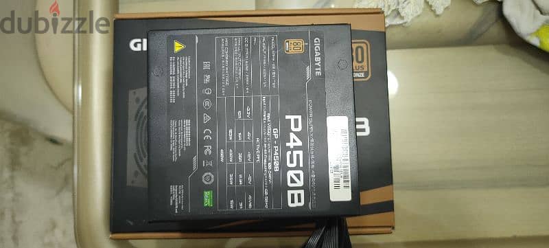 باور سبلاي جيجا بايت 450w برونز 1