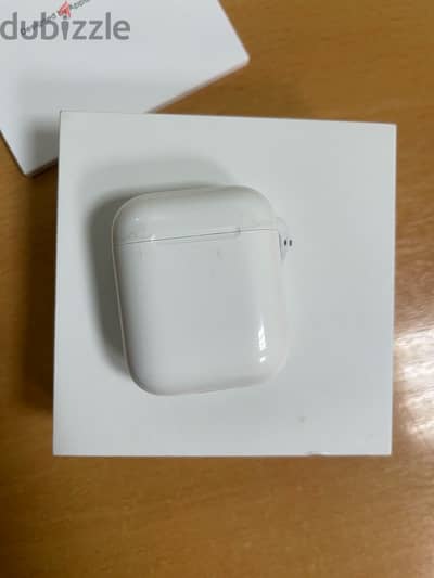 apple airpods 2 charging case with left side