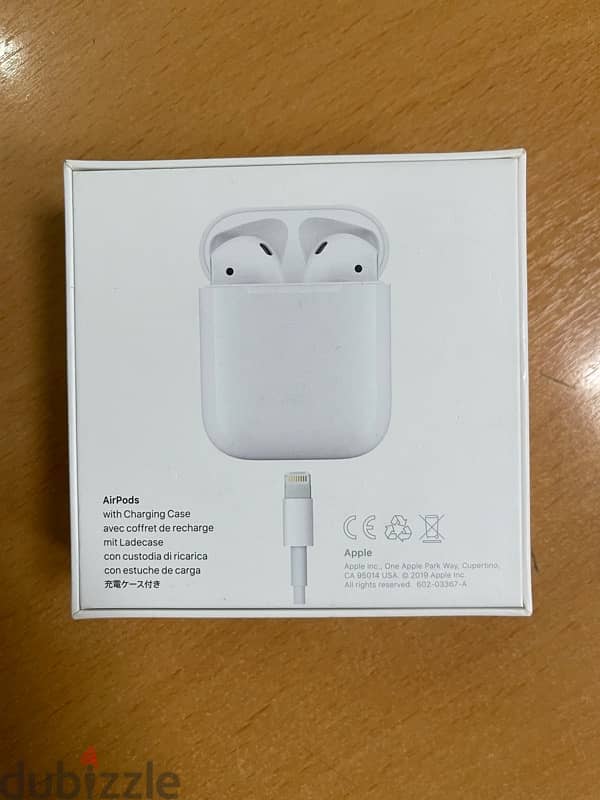 apple airpods 2 charging case with left side 2