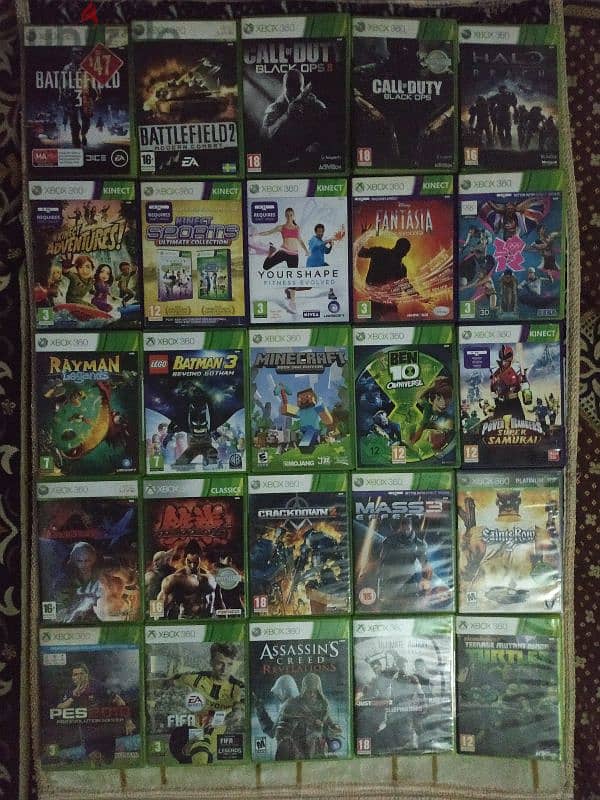 Cd Xbox 1 & Xbox 360 good condition 0