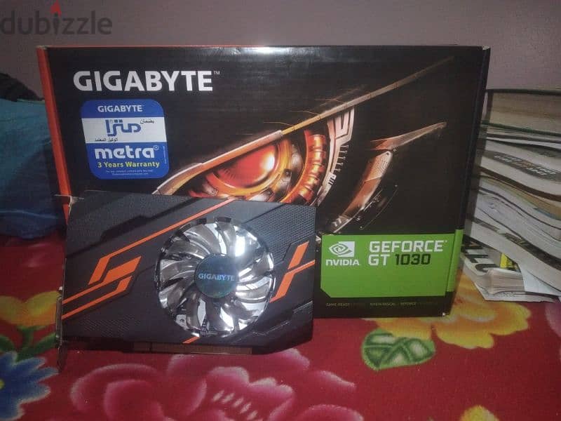 كرت GT 1030 GIGABYTE 2gb ddr5 oc 1