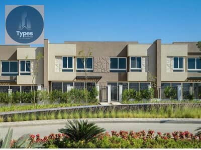 Townhouse Middle for sale in Badya Palm Hills from the owner with the lowest down payment and the lowest total price in the market