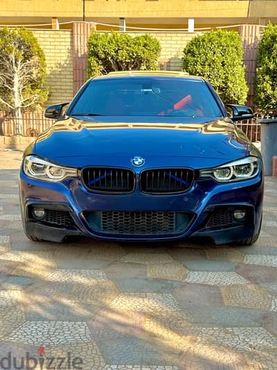 BMW 320i m sport  2018 رخصه سنتين فابريكا  صيانات توكيل مالك اول