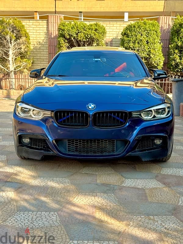 BMW 320i m sport  2018 رخصه سنتين فابريكا  صيانات توكيل مالك اول 0