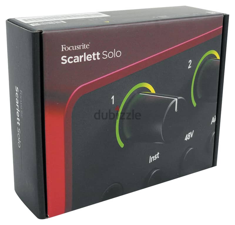 Focusrite Solo 4th Gen كارت صوت إحترافي جديد 0