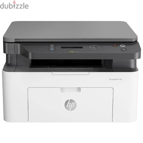 HP laser MFP 135w printer and scanner 0