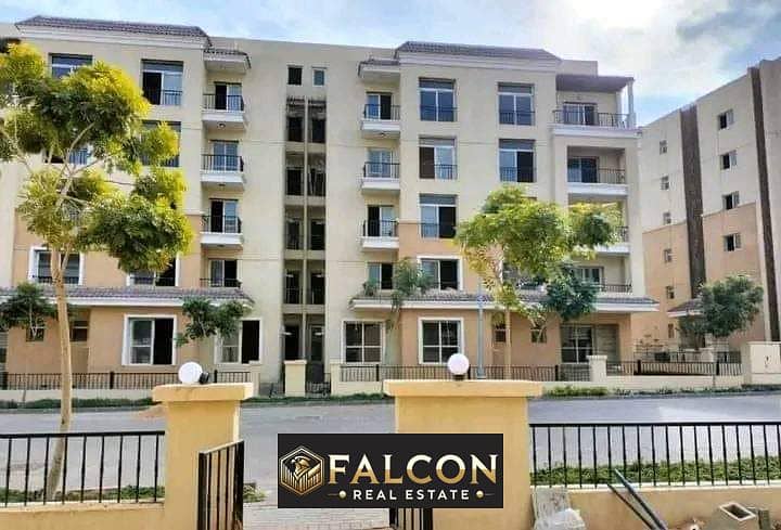 Apartment for sale in Sarai Compound with a 42% discount, with a garden or without a down payment, and installments up to 12 years5 0