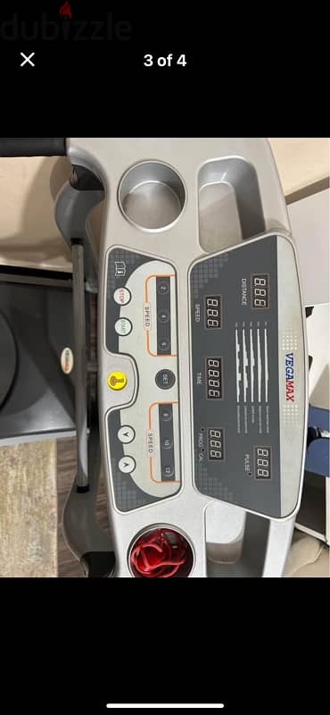 vegamax treadmill with vibrator 4