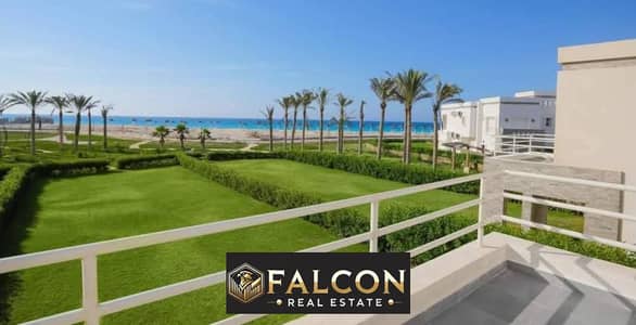 Apartment for sale, corner, sea view, , ready for viewing, behind Al Alamein Towers, minutes from Marassi and Hacienda White,