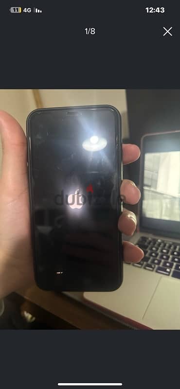 ‏iPhone 11 Pro Max مساحة 256 بطارية 74 الجهاز متفتحش