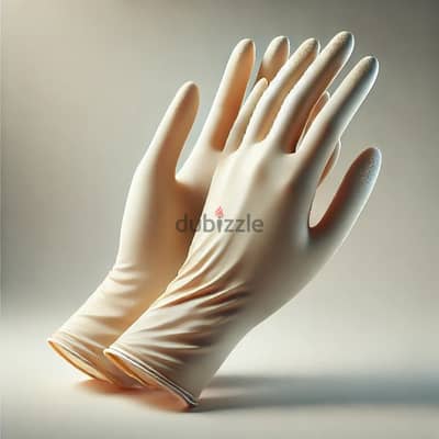 gloves latex free powder