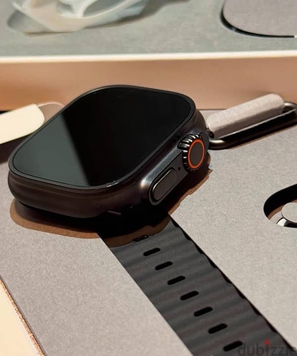 apple watch ultra 2 black ti edition 2025 ocean black band 2