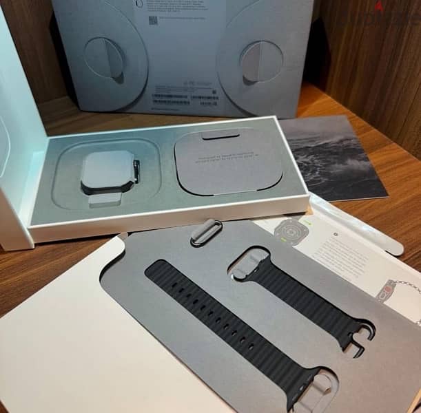 apple watch ultra 2 black ti edition 2025 ocean black band 5