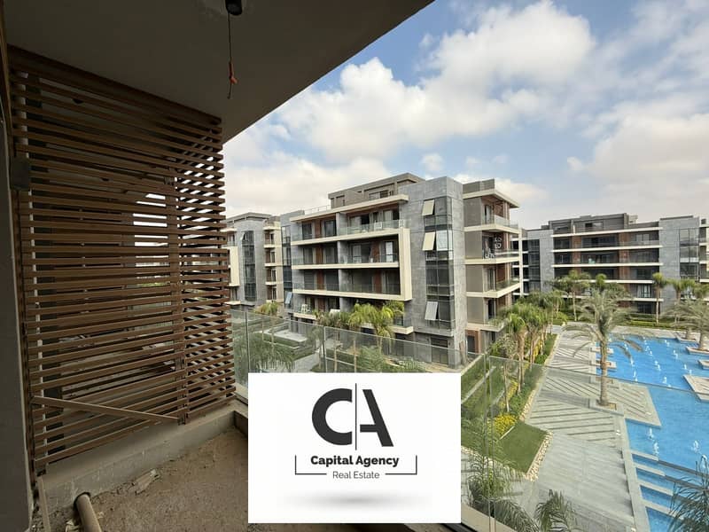 Without down payment 0% Apartment for sale, ground floor with garden in the Fifth Settlement in El Patio Oro Compound - La Vista | 23% cash discount 0